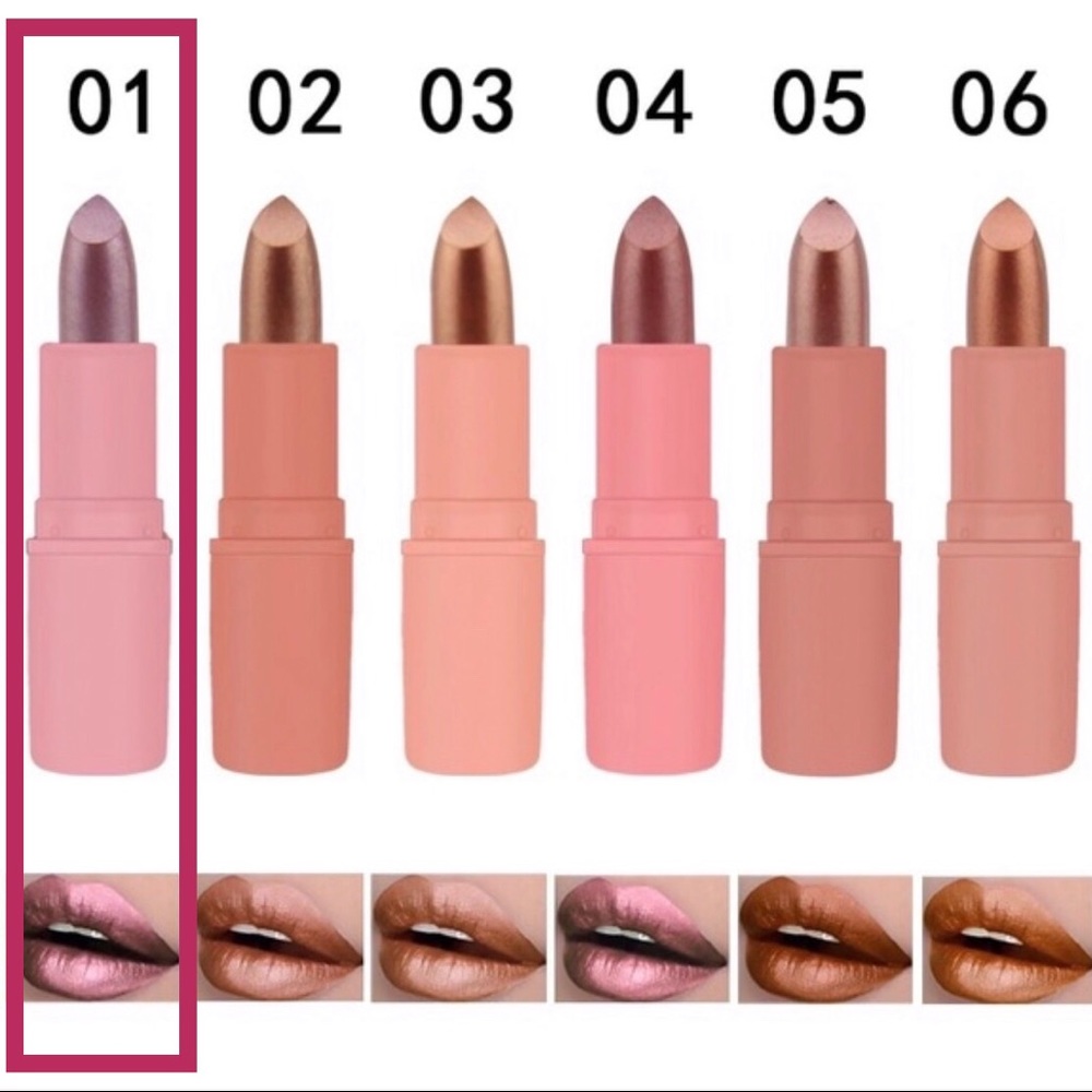 NEW #01 "Barbie Pink" Creamy Lasting Lipstick - Picture 8 of 10